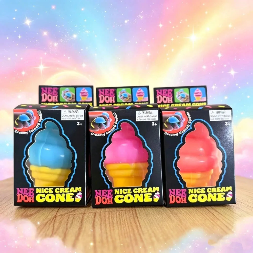Schylling Needoh Ice Cream Sensory Toy