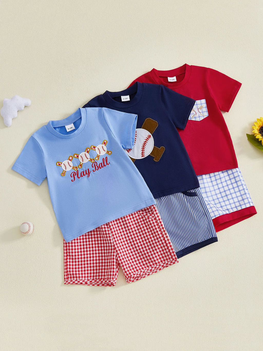 "Play Ball" Baby/Toddler Sets