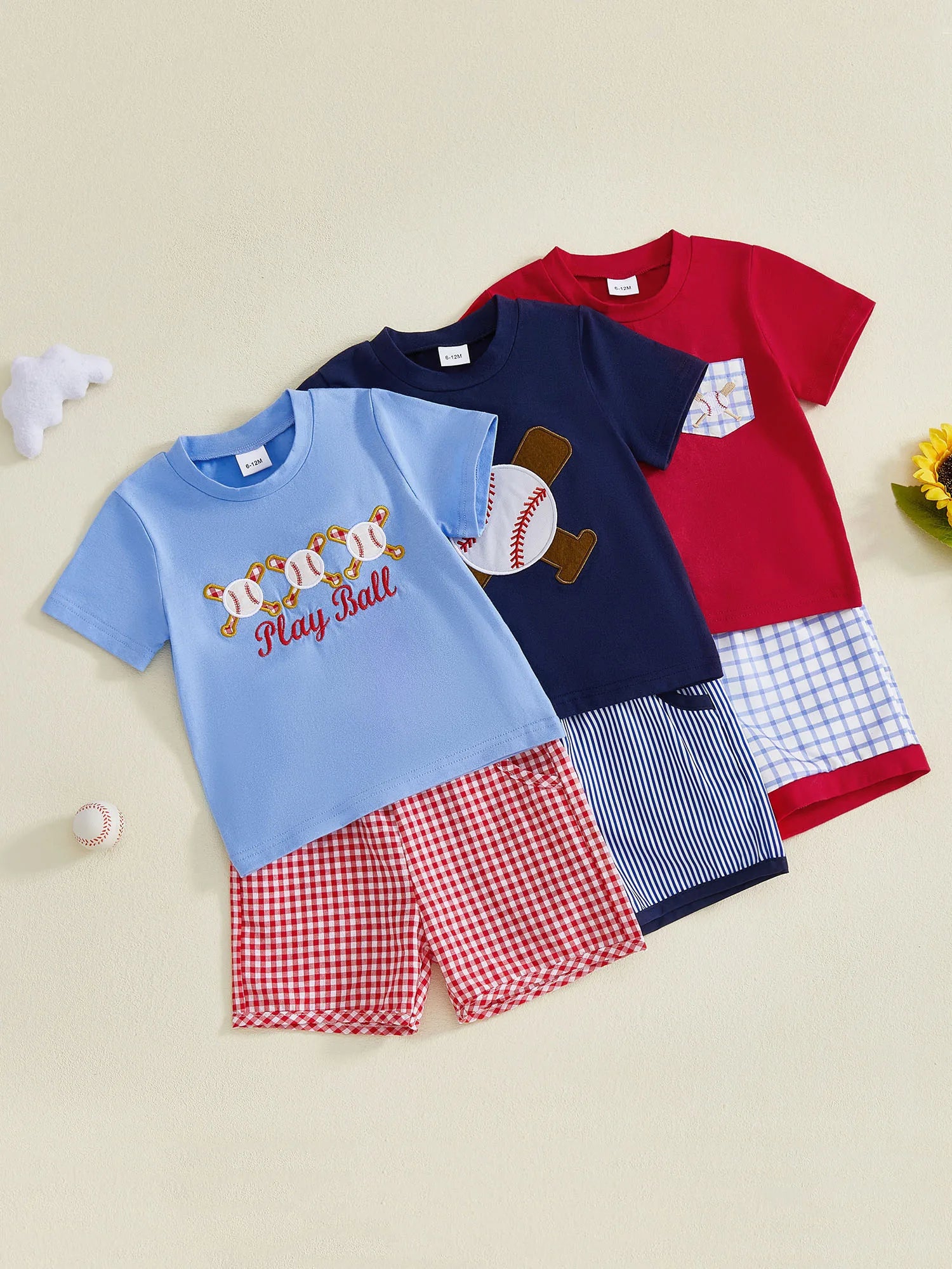 "Play Ball" Baby/Toddler Sets