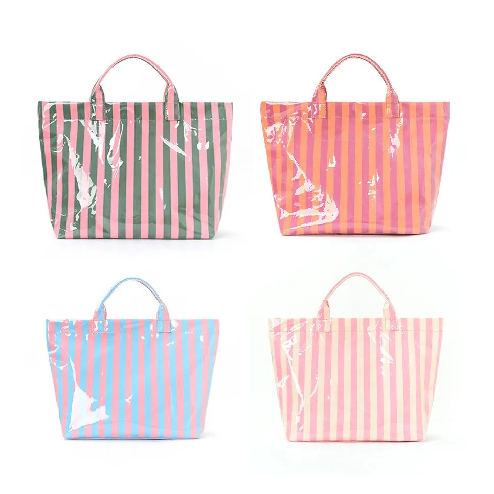 Striped Tote Bag