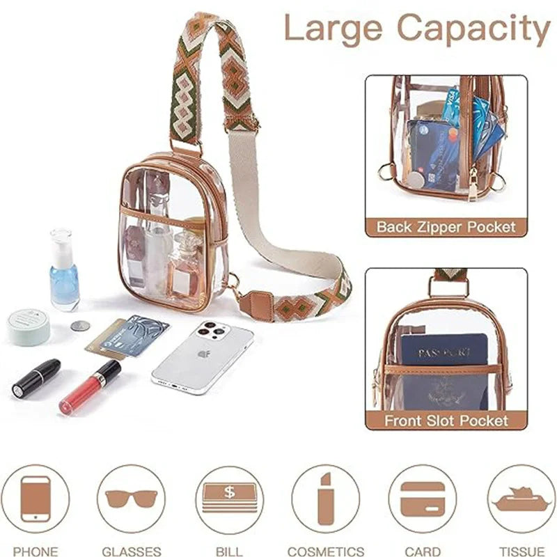 Clear Crossbody/Sling Bag for Women
