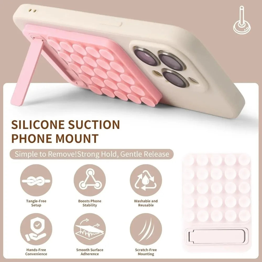 Silicone Suction Cup Phone Mount