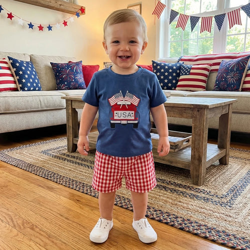 "It's Independence Day" Baby/Toddler Boy Set